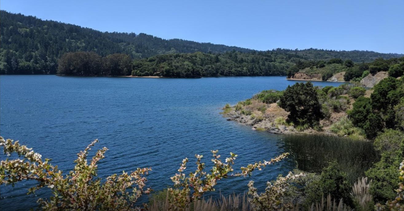 Crystal Springs Reservoir, circa 1994